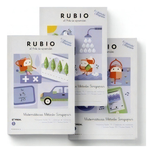 Matematicas Metodo Singapur 4.ãâº Primaria Rubio, De Cosme Sanchez, Andres. Ediciones Tecnicas Rubio - Editorial Rubio, Tapa Blanda En Español