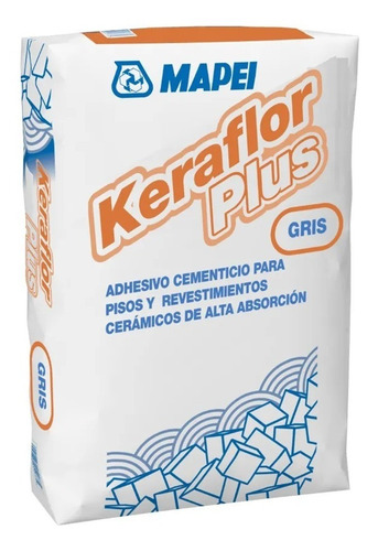 Oferta | Pegamento Ceramica Keraflor Plus Gris 30 Kg Mapei