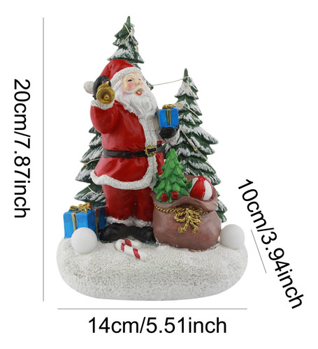 Figura Navideña De Papá Noel, Estatua De Obra De Arte,