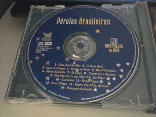 Cd - Pérolas Brasileiras - Box C/ 5 Cd's - Frete 7,00 (Usado)
