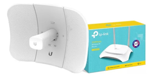 Ubiquiti Litebeam M5 23 Dbi Lbem523 +  Linksys E2500 Router 