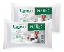 Comprar Combo 2 Almohadas Cannon Vellón 70x40 Algodón Lavable Envios