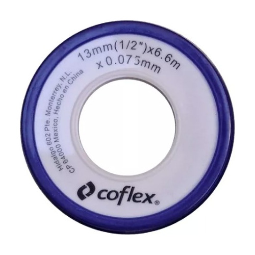 Cinta Selladora Teflon Para Tuberias 3/4 Coflex Wt34-60