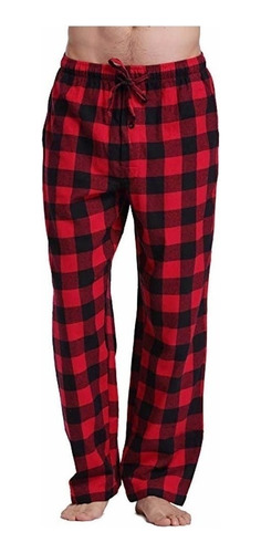 Pijama Holgado Con Pantalones A Cuadros Para Hombre