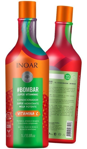 Inoar Bombar Crescimento Capilar Low Poo E Co Wash