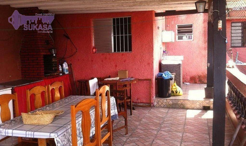 Imagem 5 de 18 de Sobrado Com 3 Dormitórios À Venda, 218 M² Por R$ 596.000 - Vila Palmares - Santo André/sp - So0558