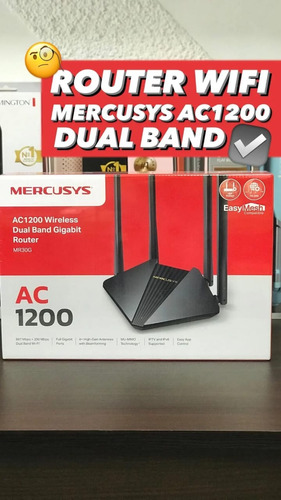 Router Mercusys Ac1200 Mr30g Rompe Muro