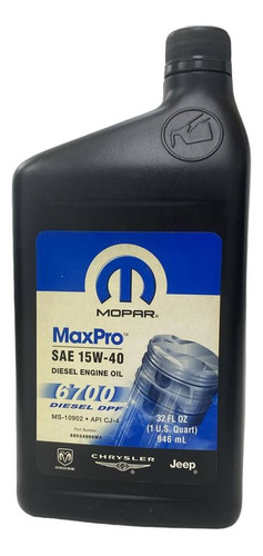 Aceite Mineral Qt Mopar 15w40 