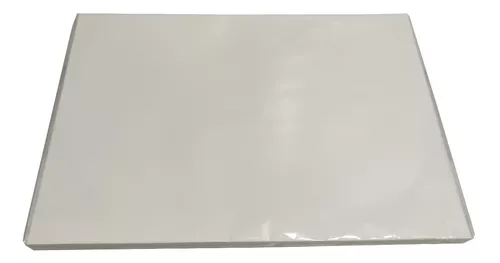 100 hojas de papel de película de transferencia DTF A4 de doble cara  gruesas y transparentes, papel de transferencia de calor PET para impresora  de
