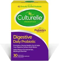 Comprar Culturelle Probióticos 10 Billones Cfus 30 Cápsulas Sabor Sin Sabor