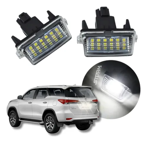 comprar Lâmpada Led Luz De Placa Hillux Toyota Sw4 Ano 2016 A 2022