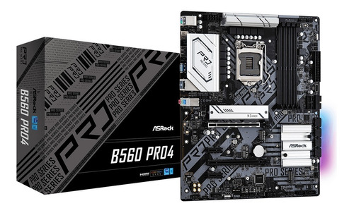 Ltc Tarjeta Madre Asrock B560 Pro4 11va. Lga1200 Ddr4 4slots