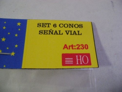 Imagen 6 de 10 de Nico 6 Conos De Seguridad Vial Miniature World H0 (mnw 78)