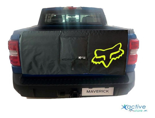 Funda Compuerta Porta Bicicletas X4 Ford Maverick + Logo 