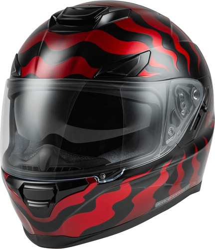 Casco Fly Racing Sentinel Venom Rojo/negro Sm