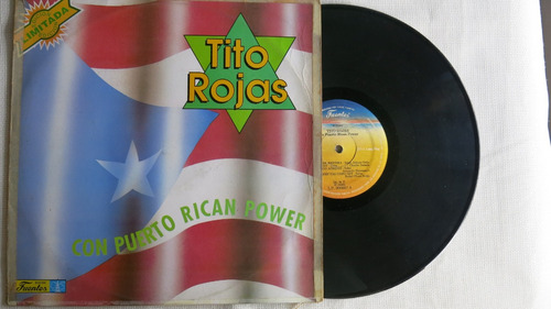 Vinyl Vinilo Lp Acetato Tito Rojas Con Puerto Rican Power