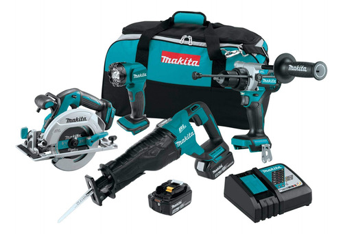 Makita Xt454t 18v Lxt® Litio-ion Brushless Inalámbrico 4-.