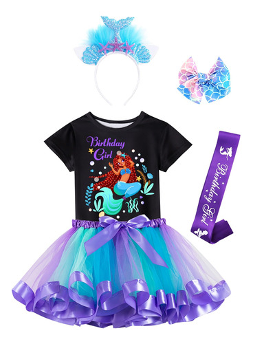 Doctor Unicorn Conjunto De Traje De Sirena Para Niñas, Dis.