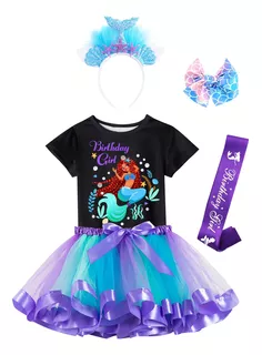 Doctor Unicorn Conjunto De Traje De Sirena Para Niñas, Dis.