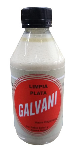 Limpiador De Plata Y Metales - Frasco De 250 Ml