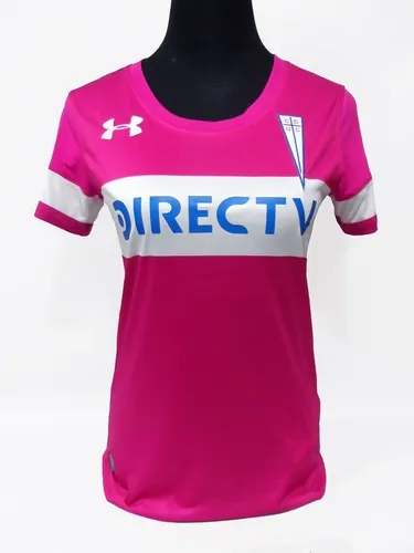 Camiseta Universidad Cat lica 2019 Mujer Rosada Under Armour