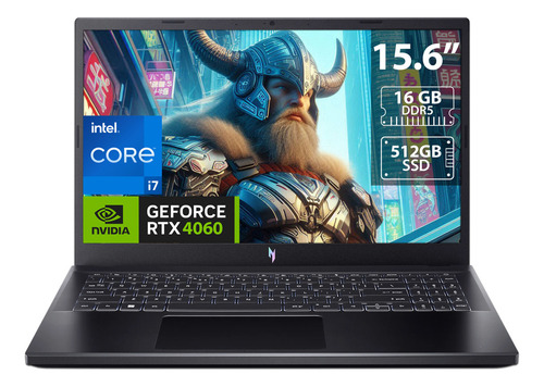 Laptop Gamer Acer Nitro V15 15.6 I5 16gb 512gb Rtx 4060