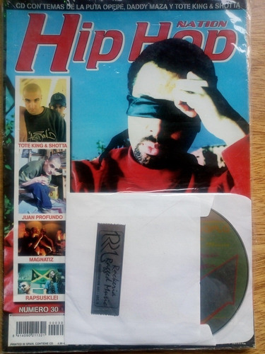 Revistá Nation Hip Hot + Cd