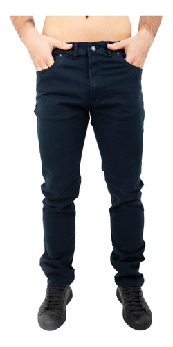 Pantalon Corte Jean Gabardina Elastizada Village Polo Club