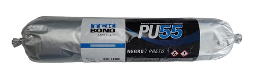 Adhesivo Poliuretano Parabrisas Pu55 Negro 418gr - Tekbond