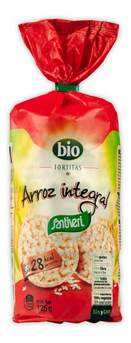 Tortita Santiveri Arroz Integral Bio 125g