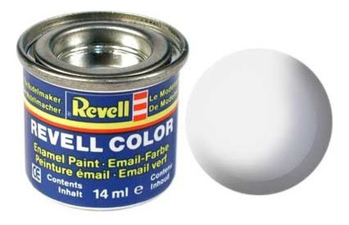 Pintura esmaltada, blanca, brillante, 14 ml, Revell Rev32104