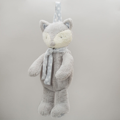 Mochila Infantil Animales Gris Claro