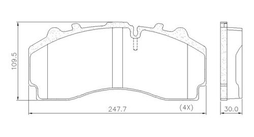 Pastillas De Freno Frasle Para Scania K410 K-410 2016/ D/t