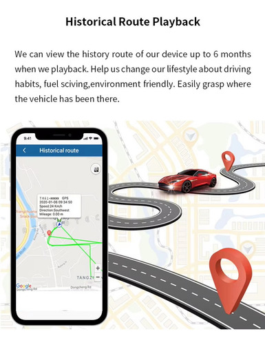 Gps 4g Tracker Localizador Moto Auto Plataf Y App Gratis