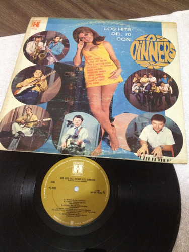 Los Dinners Los Hits Del 70s Los Dinners Disco De Vinil Orig