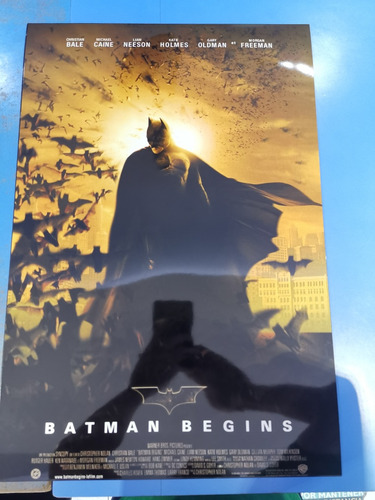 Poster Batman Begins Original De La Película
