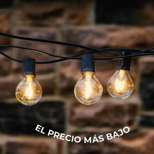 Imagen 3 de 10 de Super Oferta! Guia De 25 Luces + 2 Respuesto!! Guirnalda.