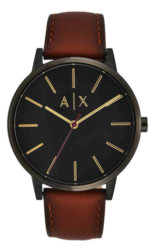 Reloj Ax Armani Exchange De Piel De Acero Inoxidable Ax2706