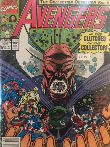 Comic Avengers #339. Oct 1991