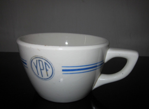 Antigua Taza De Te Porcelana Ypf Combustibles Argentina