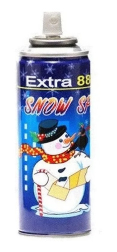 Spray Nieve Artificial Juego Deconavidad 250ml Espuma Nieve