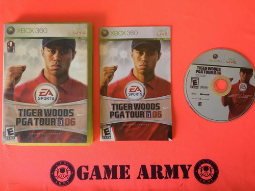 Tiger Woods Pga Tour 06 Xbox 360 Original