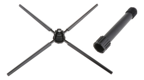 Plegable Soporte De Flauta Con Base Extraíble Metal Apoyo
