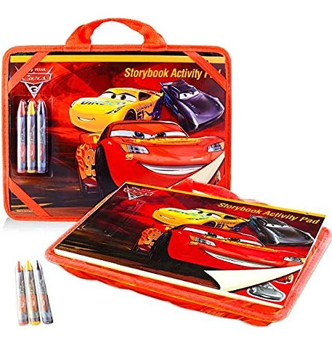 Disney Cars Set De Actividades De Escritorio Para Niños Con