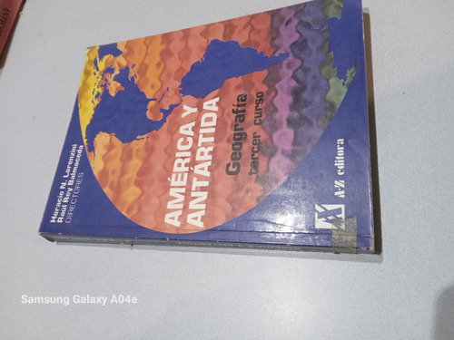 Libro America Y Antártida Geografía Tercer Curso 