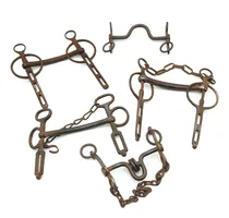 Comprar Frenos Antiguos De Acero Apero Caballo Campo (2) - Lotes