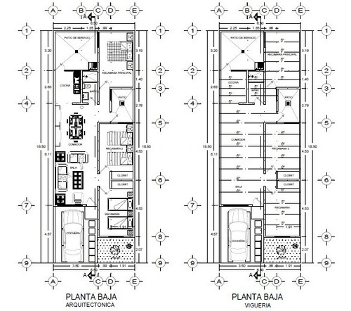 Plano+inst. De 1m2 Hasta 90m2 Proyecto Arquitectónico