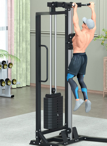 Polea Giratoria Alta Y Baja Gym Crossover Peso Integrado