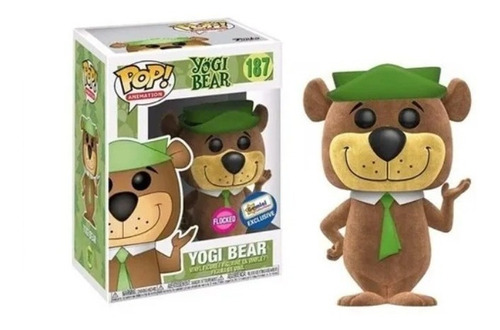 Funko Pop Oso Yogi #187 Hanna Barbera Flocked Gemini