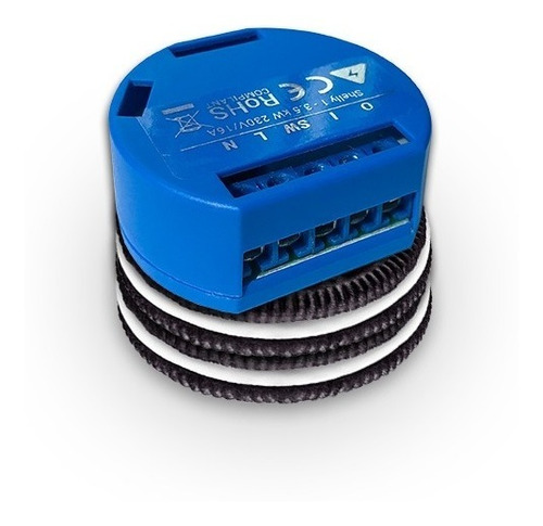 Imagen 3 de 6 de Shelly 1 - Relé Wifi Iot De 1 Canal Diseño Super Compacto!